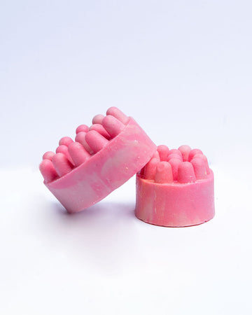 pink strawberry massage bar