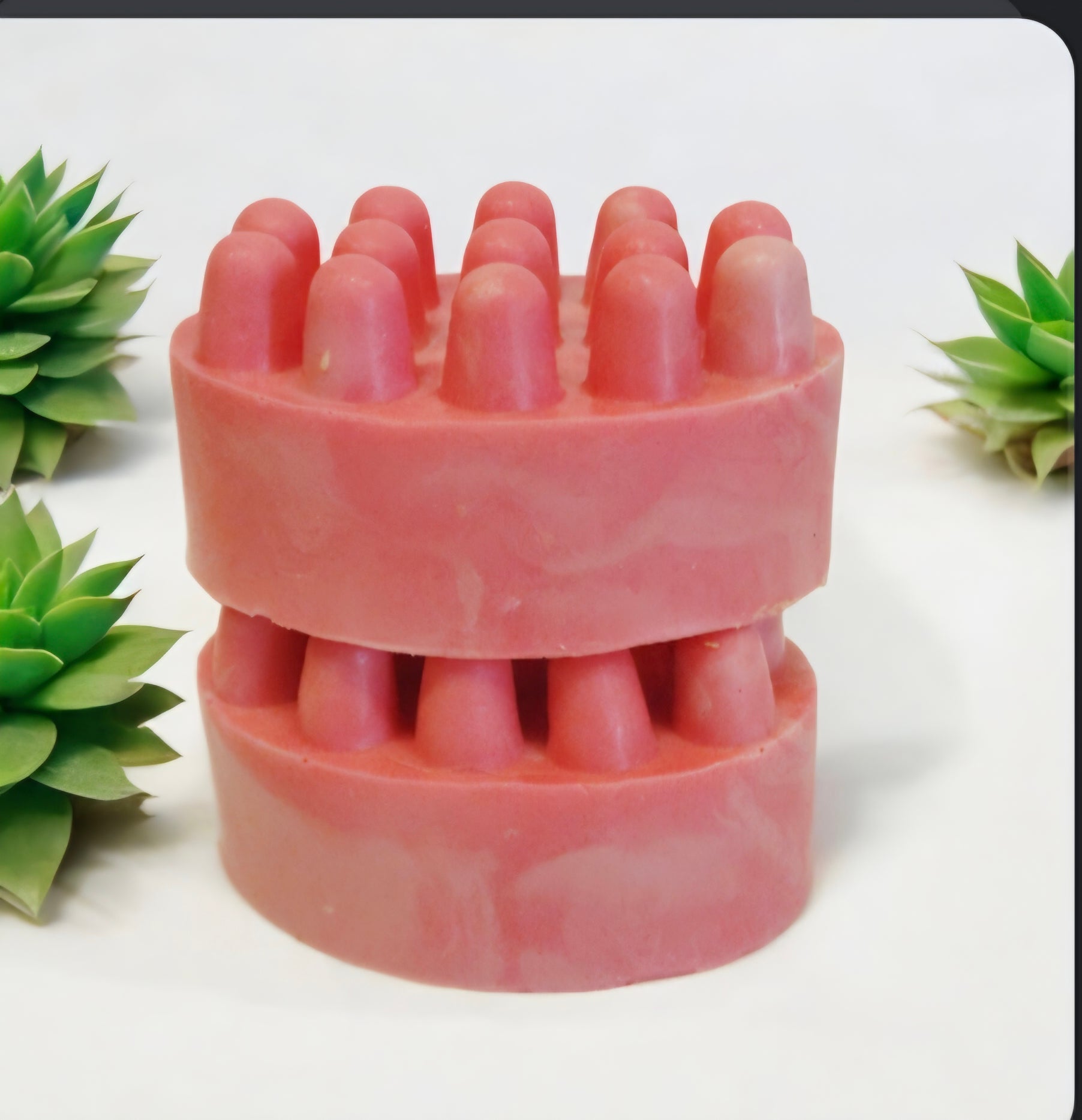 pink strawberry massage bar